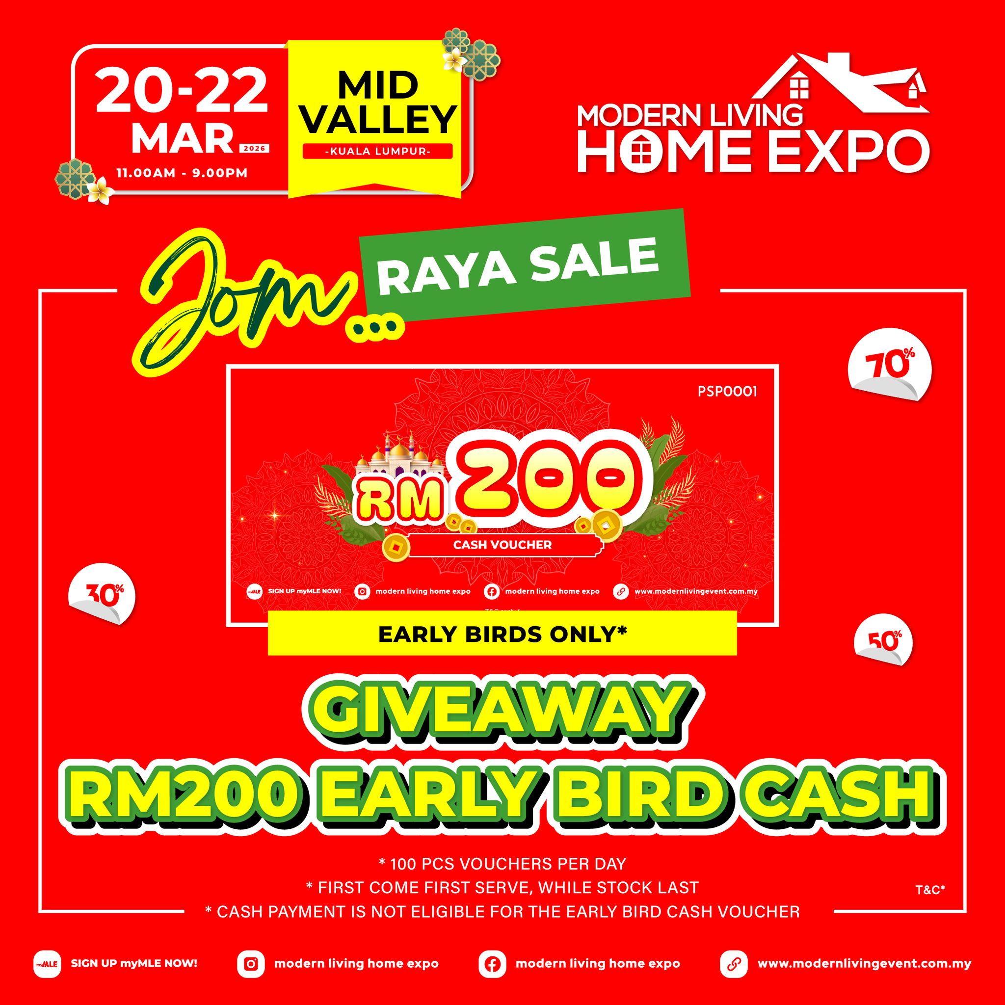 Modern Living Home Expo Facebook ad
