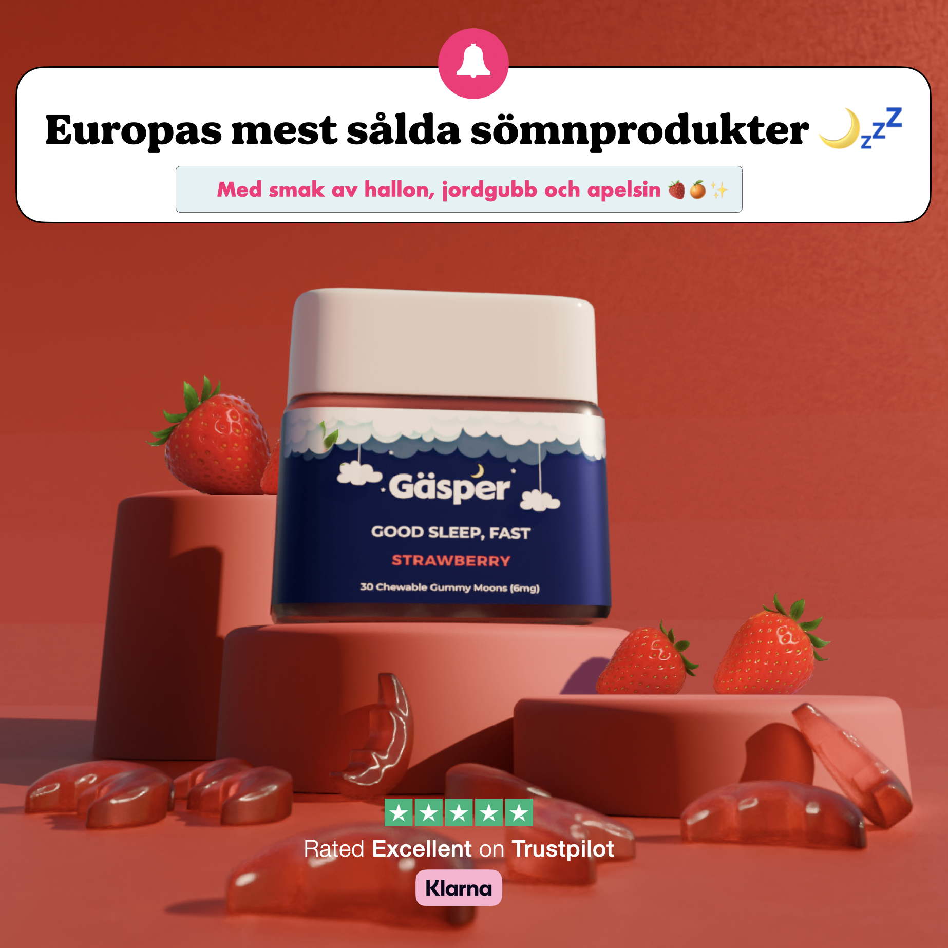 Gäsper - Good Sleep, Fast Facebook ad