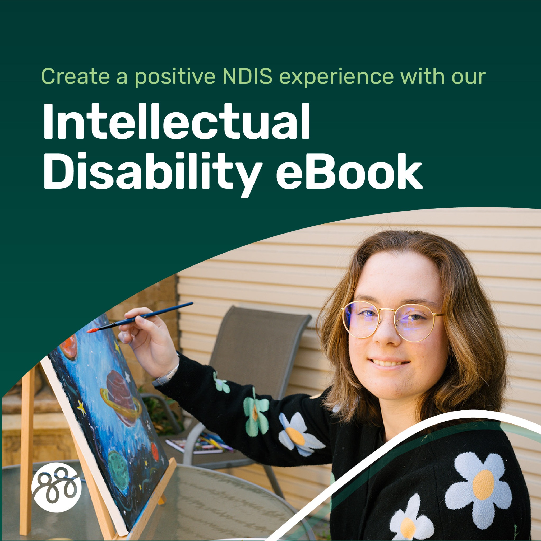 Plan Partners Facebook ad: Our FREE Intellectual Disability and the NDIS eBook…