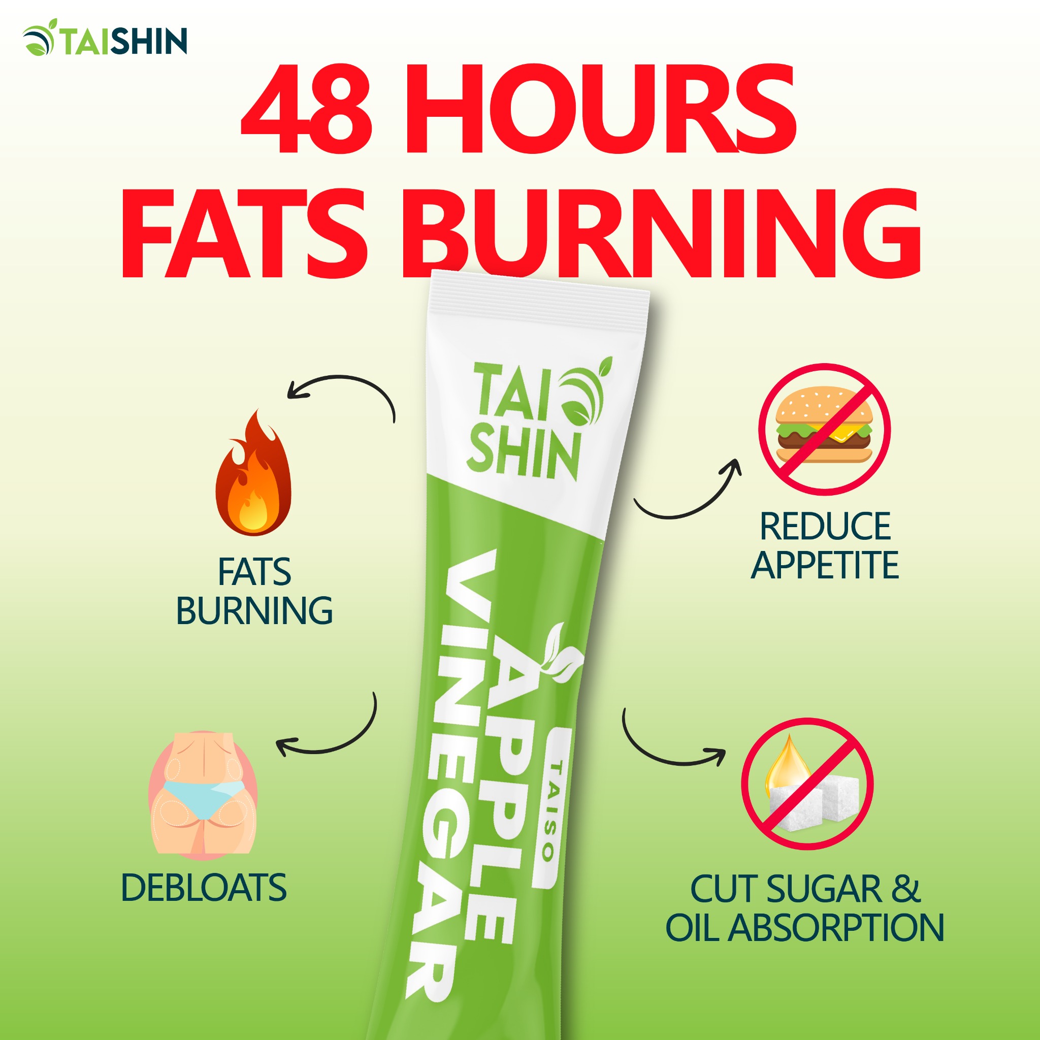 Taiso Apple Cider Vinegar Facebook ad