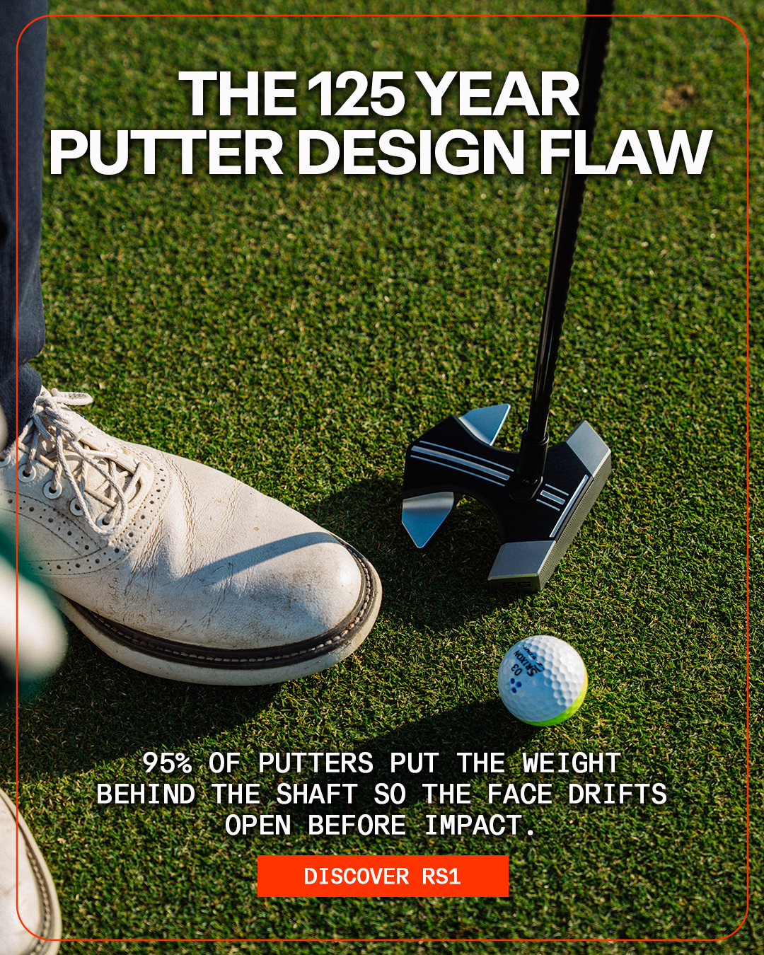 Performance Golf Facebook ad