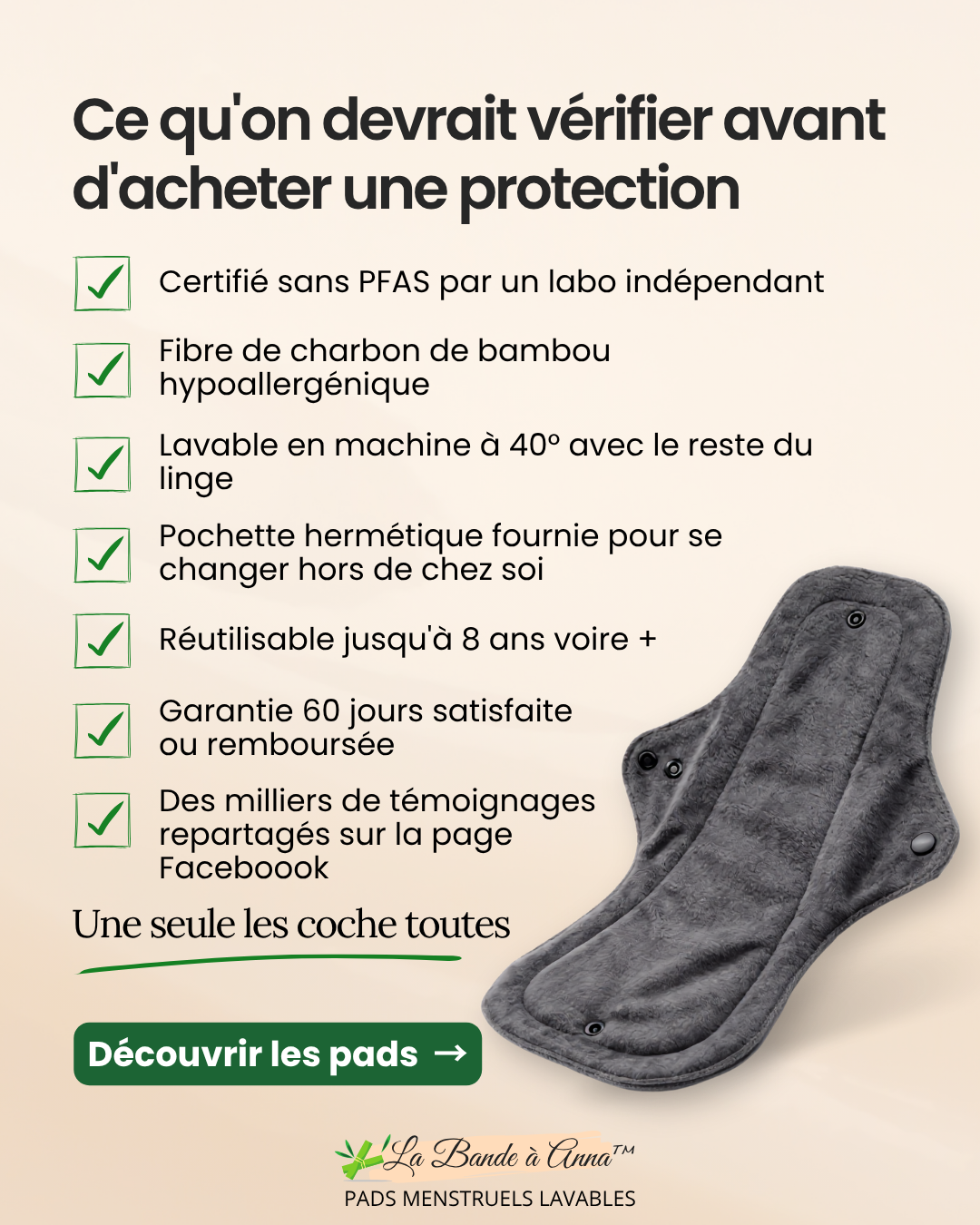La Bande A Anna Facebook ad: Garantie Satisfaite ou Remboursée de 60 Jours