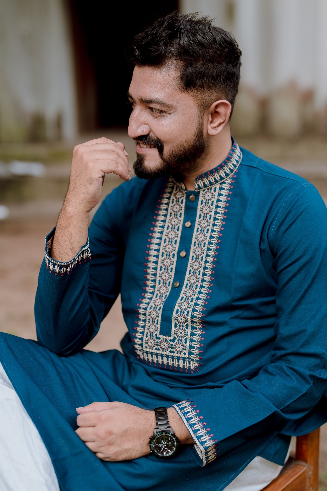 ষড়ঙ্গ Facebook ad: Product Name: COBALT COUTURE
