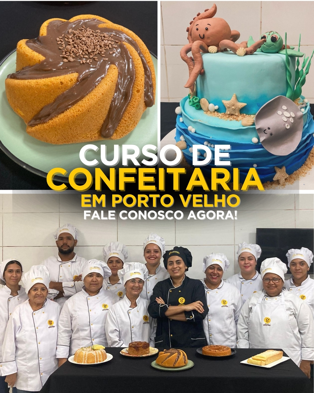 Instituto Gourmet Porto Velho Facebook ad: MATRÍCULAS ABERTAS