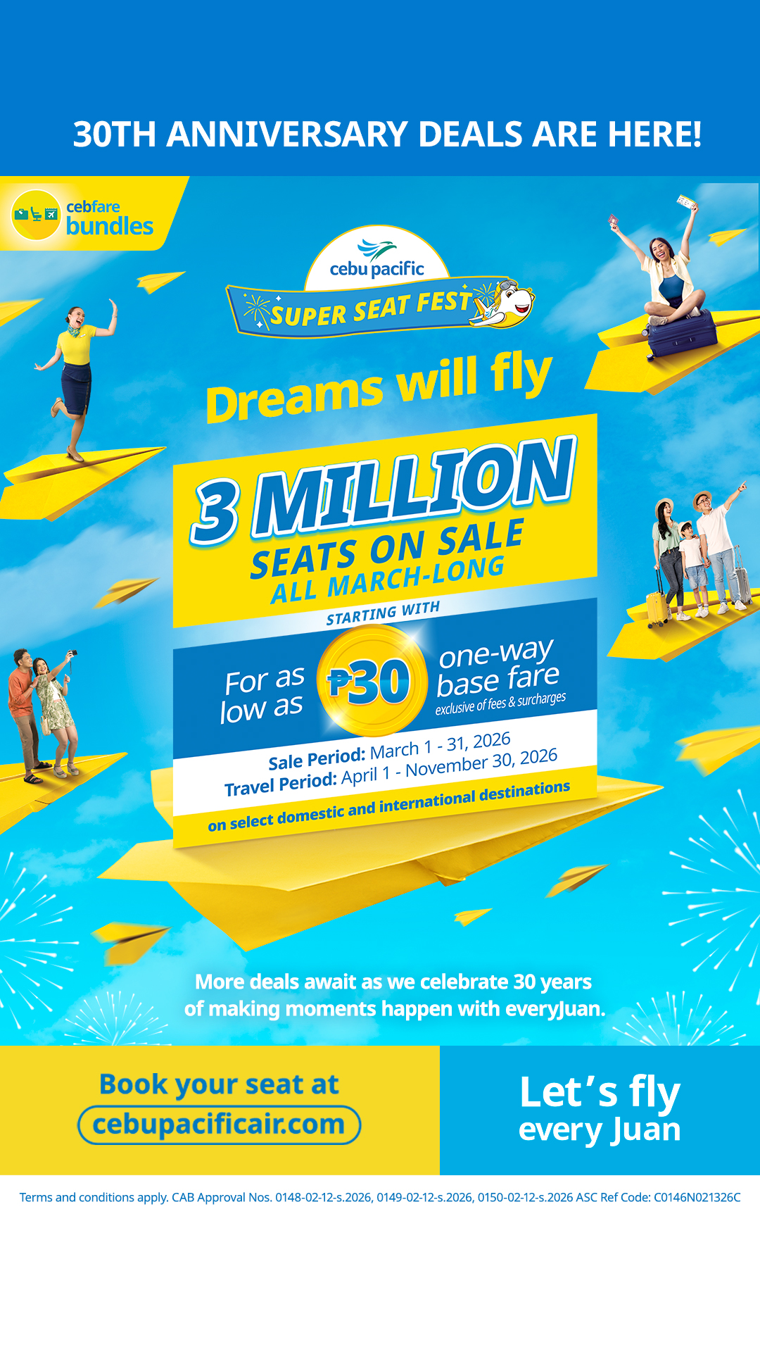 Cebu Pacific Air Facebook ad