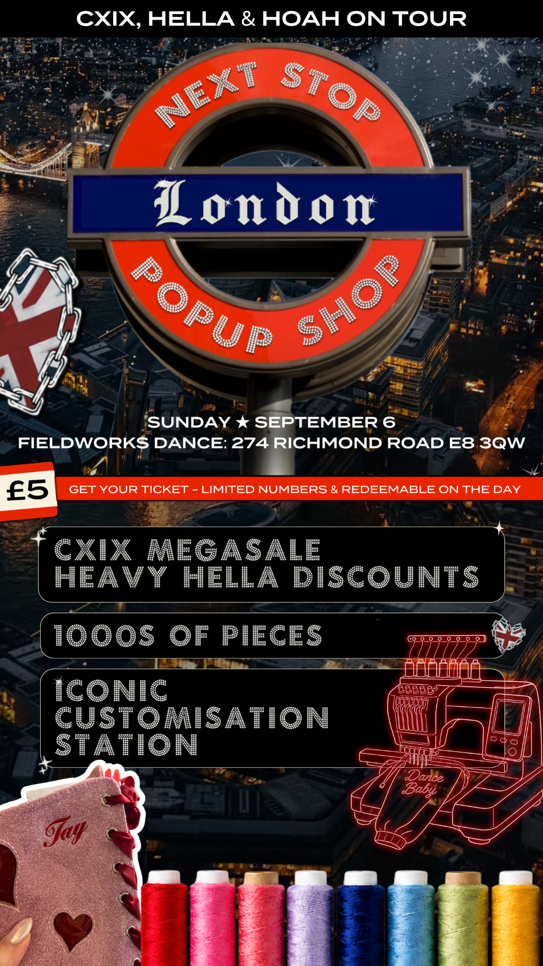 CXIX Facebook ad: Buy Tickets Here