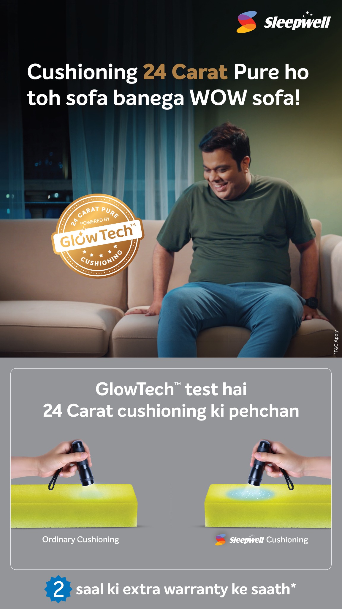 Sleepwell Facebook ad