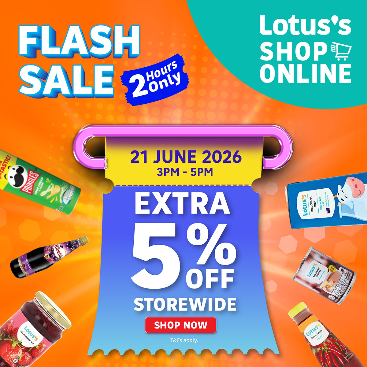 Lotus's Malaysia Facebook ad