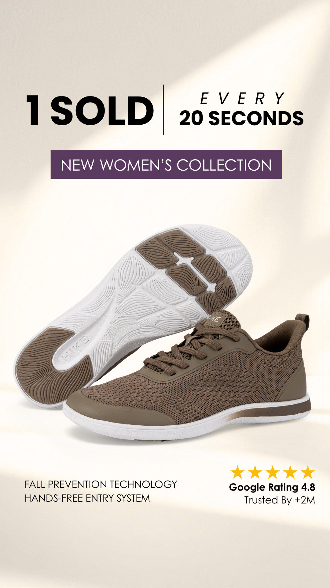HIKE Footwear Facebook ad