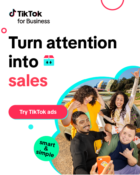 TikTok For Business Facebook ad
