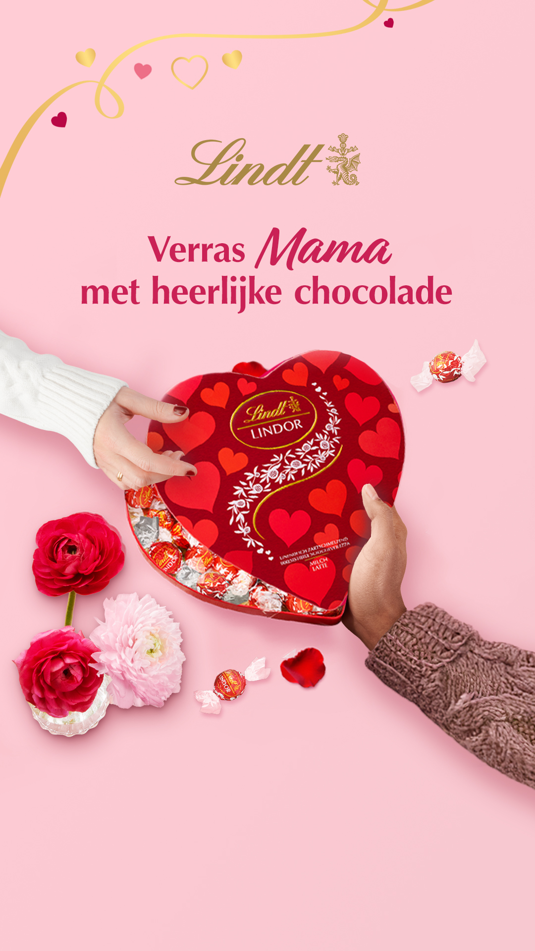 Lindt Benelux Facebook ad