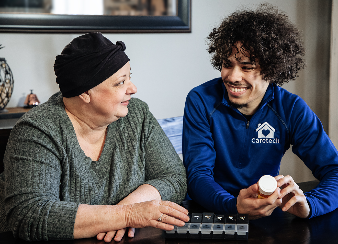 Caretech Of Kansas Facebook ad: Care That Values Every Life