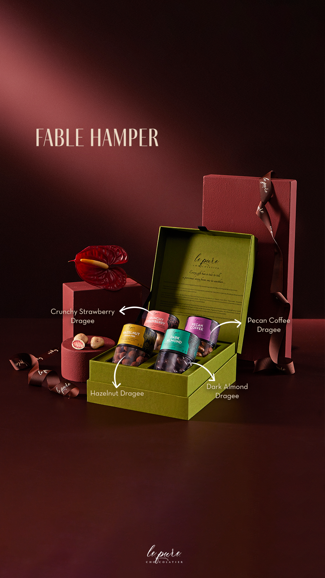 Le Pure Chocolatier Facebook ad from Jul 9, 2026
