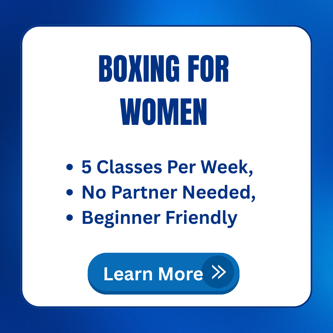 MC Fitness Facebook ad: ✩50% OFF✩ BOXING & KICKBOXING CLASSES