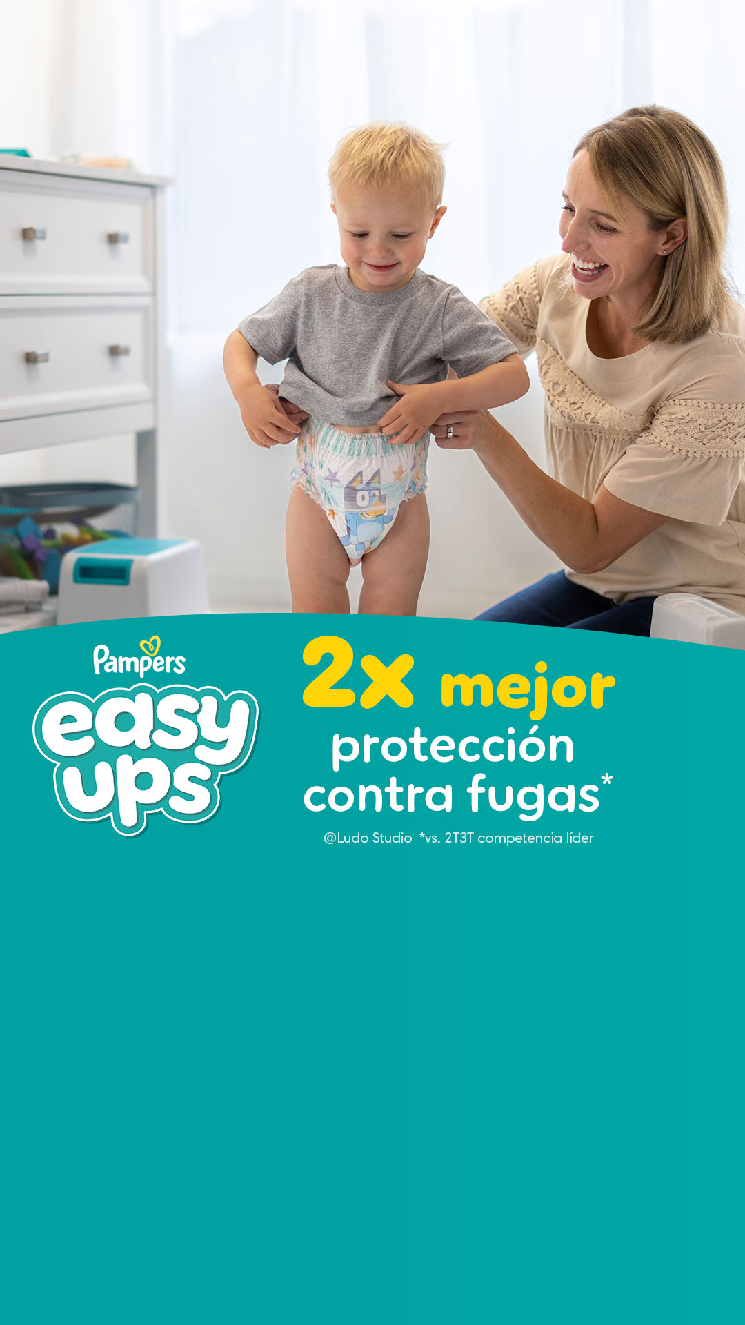 PampersEasyUps Facebook ad from Mar 9, 2026