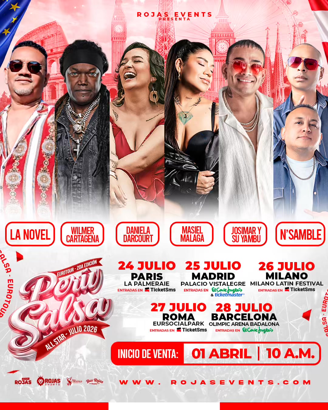 ROJAS Events Facebook ad from Jun 9, 2026