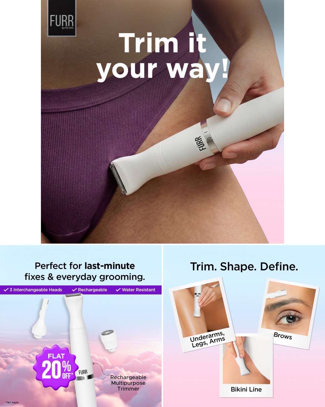 Pee Safe Facebook ad