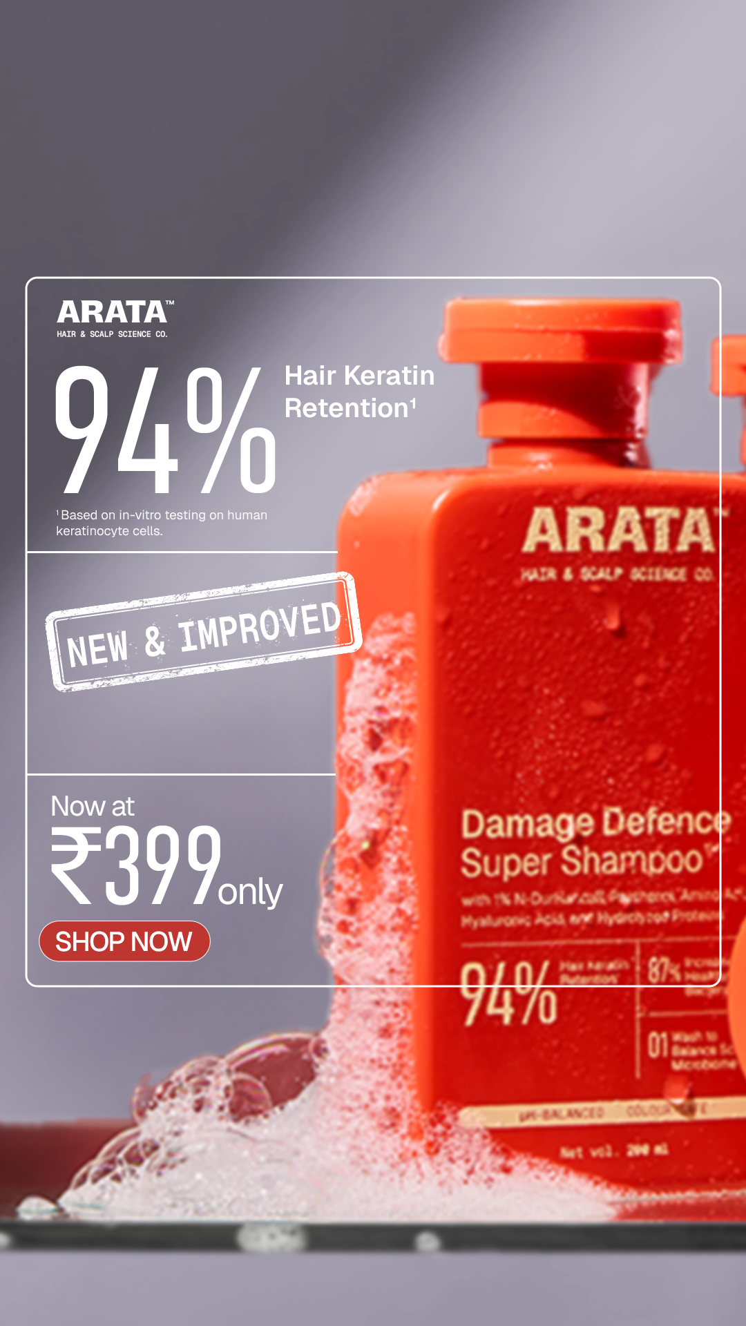  Arata Hair Care Facebook ad