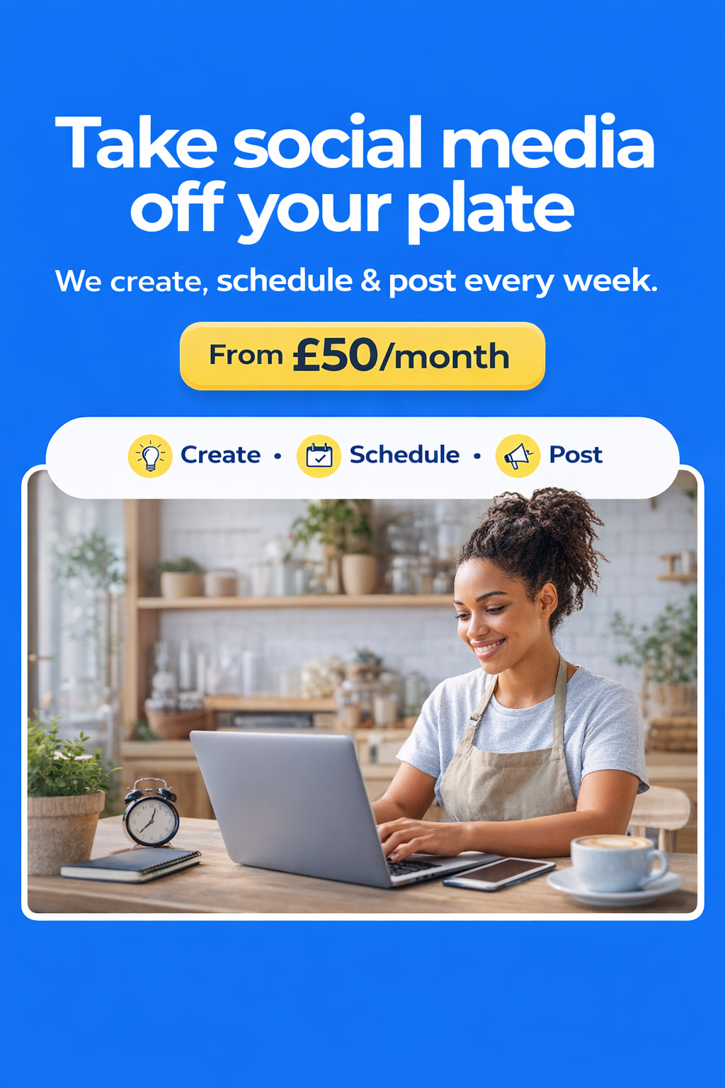 50 Pound Social Facebook ad