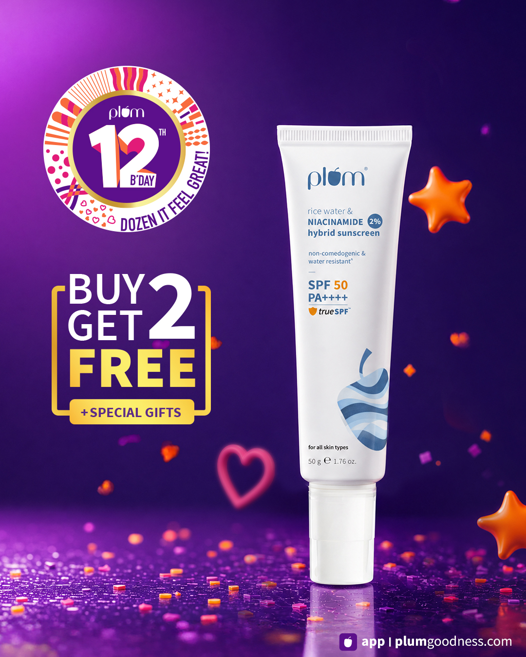 Plum Facebook ad