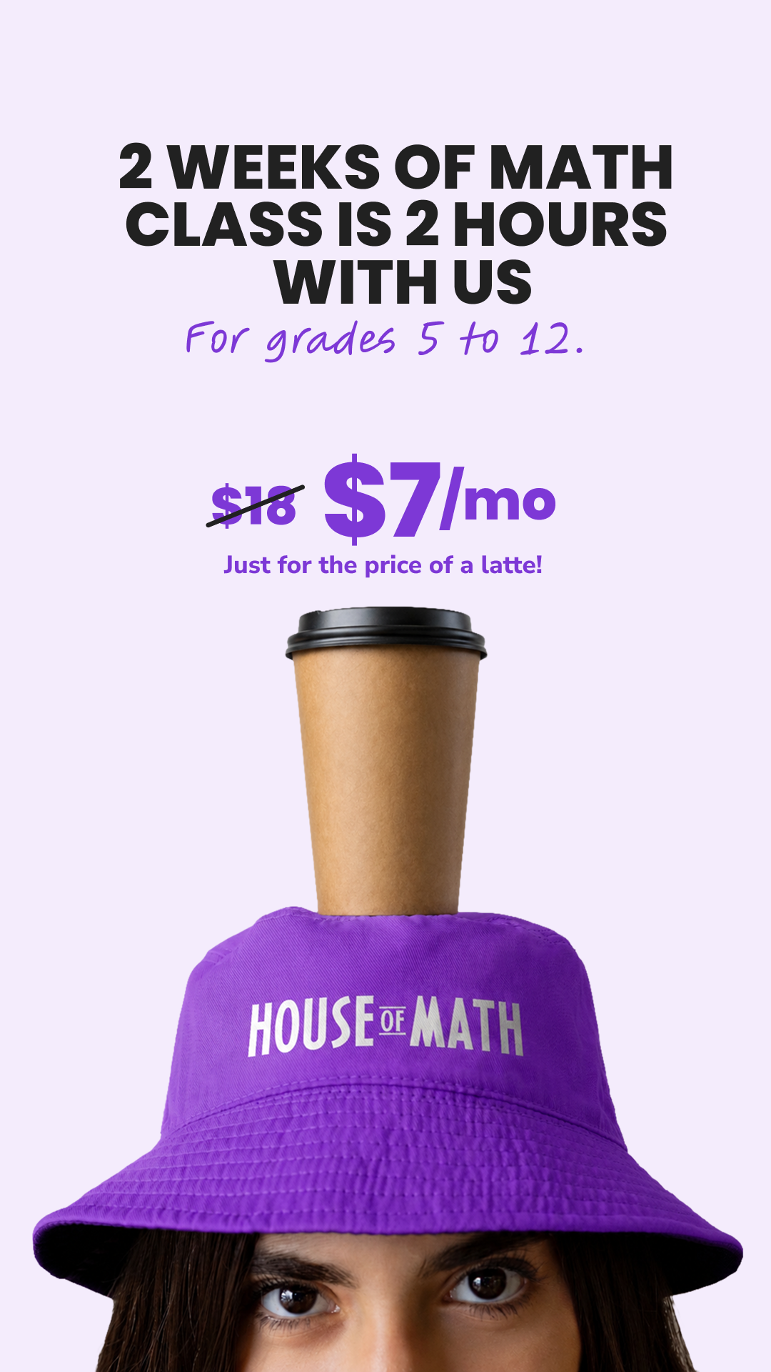 House of Math Facebook ad