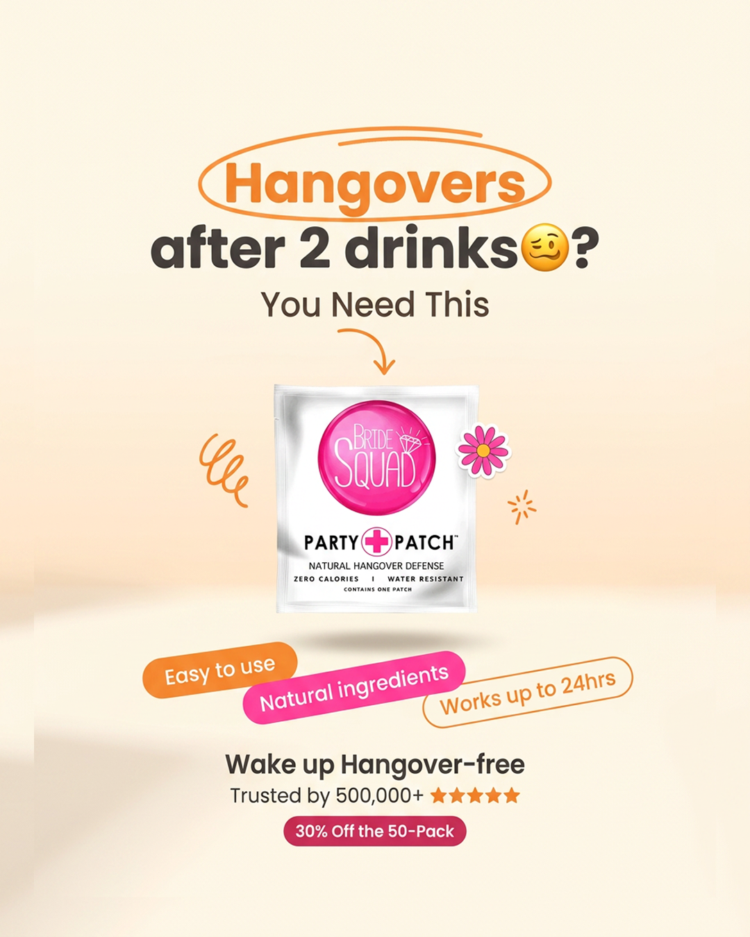 Party Patch Facebook ad