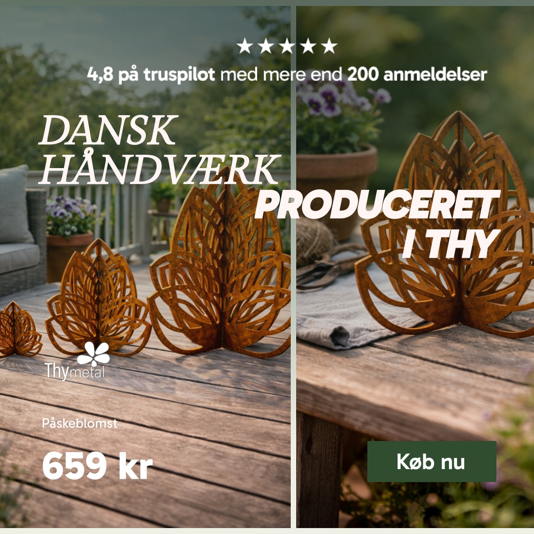 Thymetal Facebook ad: Et påskeæg, der også holder næste år.