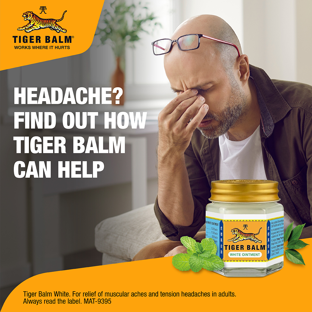 Tiger Balm UK Facebook ad
