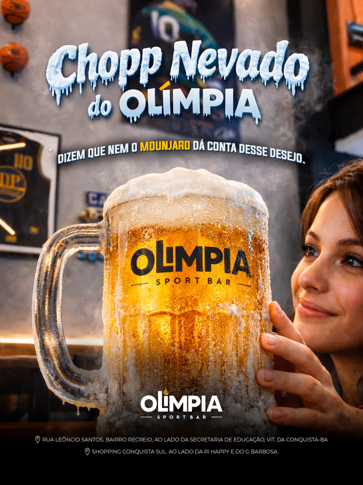 olimpiasportbar Facebook ad: Tão dizendo por aí que o Mounjaro tira…