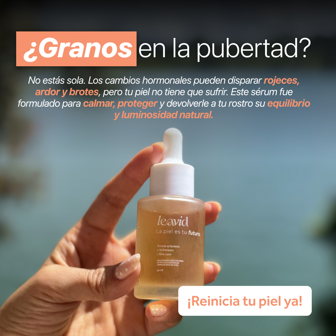Leavid Skincare Shop Facebook ad: Resultados visibles y duraderos.