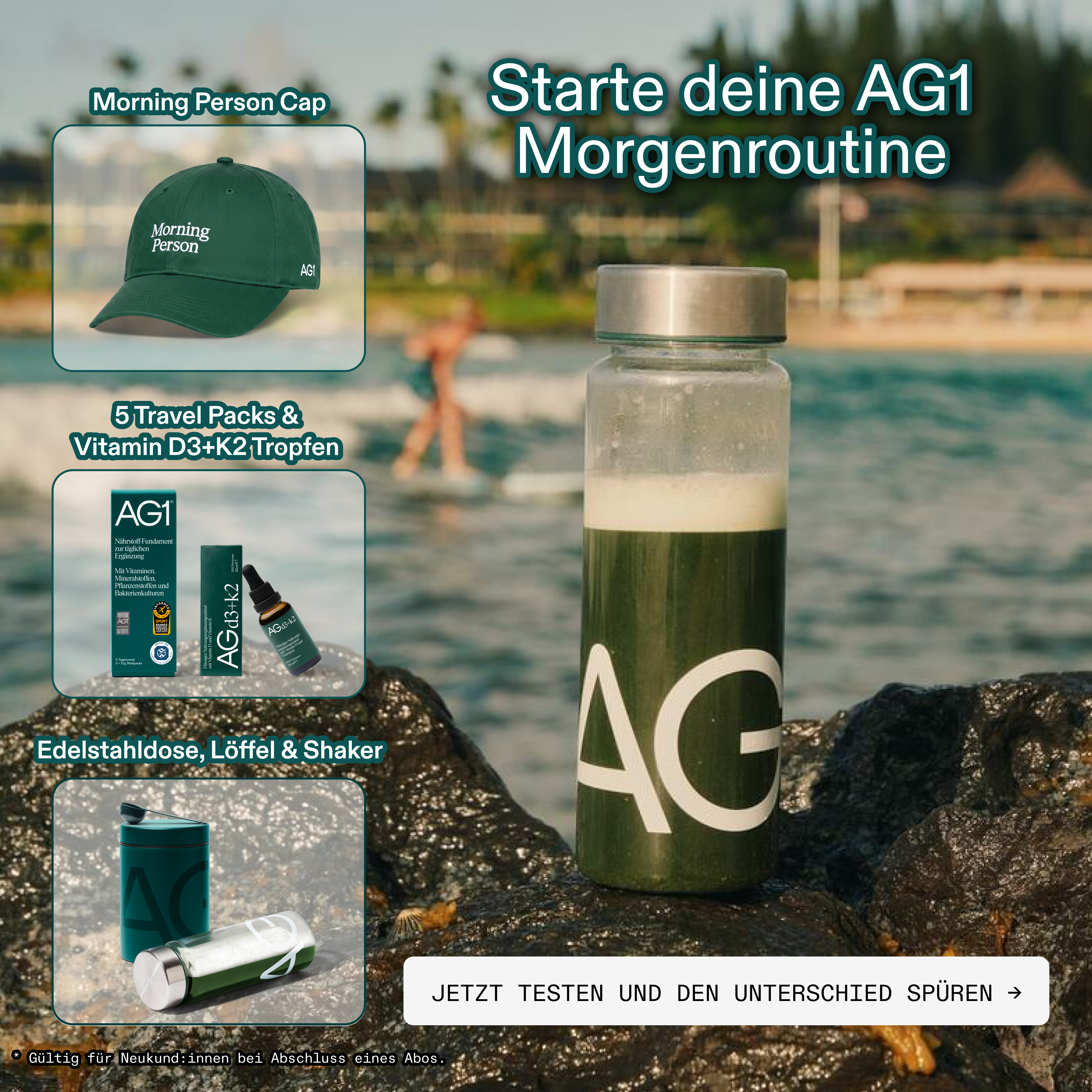 AG1 Deutschland Facebook ad