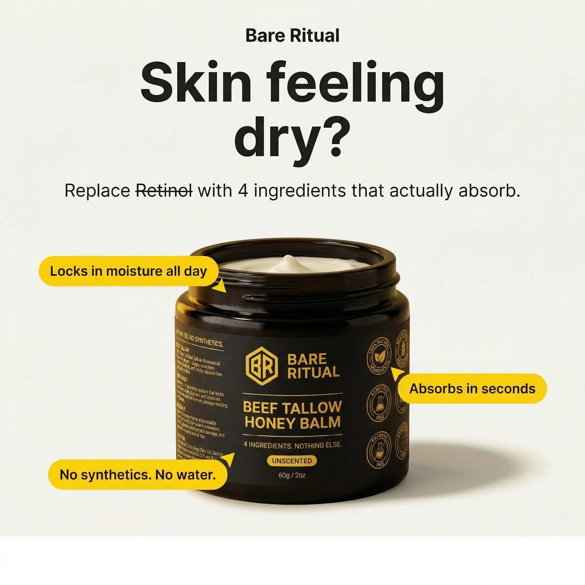 Bare Ritual Facebook ad