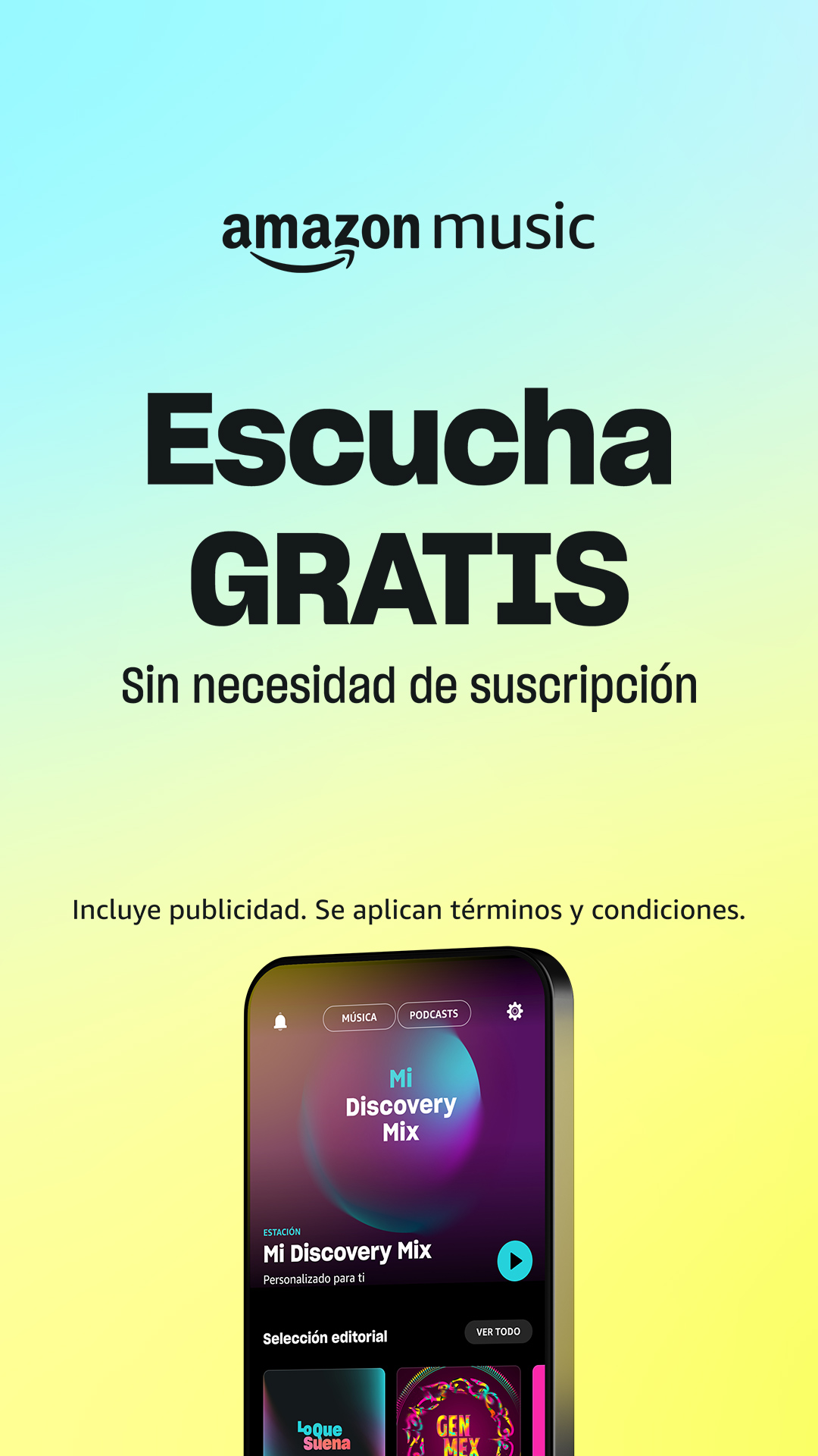 Amazon Music Facebook ad
