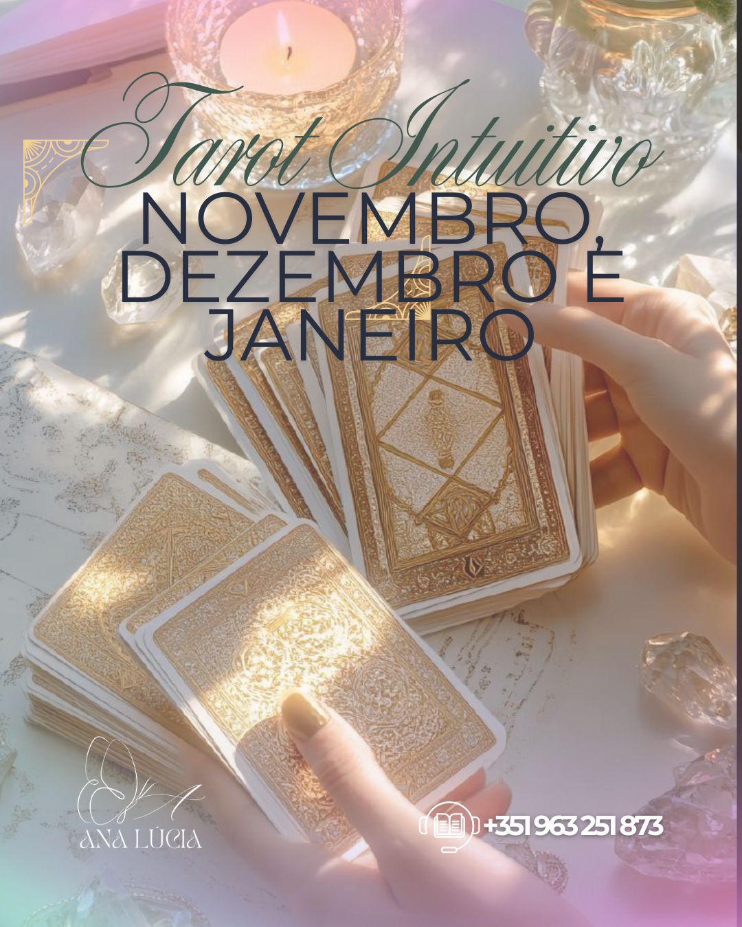 Ana Lúcia - Médium Facebook ad: CONSULTA DE TAROT INTUITIVO, NOVEMBRO, DEZEMBRO E JANEIRO