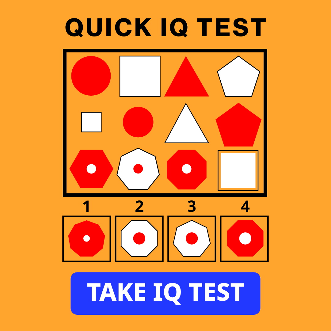 My IQ Facebook ad