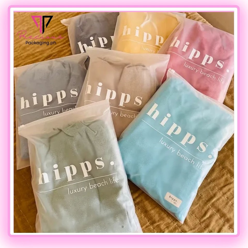 Precious Paper and Packaging Supplies Facebook ad: 𝗖𝗨𝗦𝗧𝗢𝗠 𝗙𝗥𝗢𝗦𝗧𝗘𝗗 𝗠𝗔𝗧𝗧𝗘 𝗭𝗜𝗣𝗟𝗢𝗖𝗞