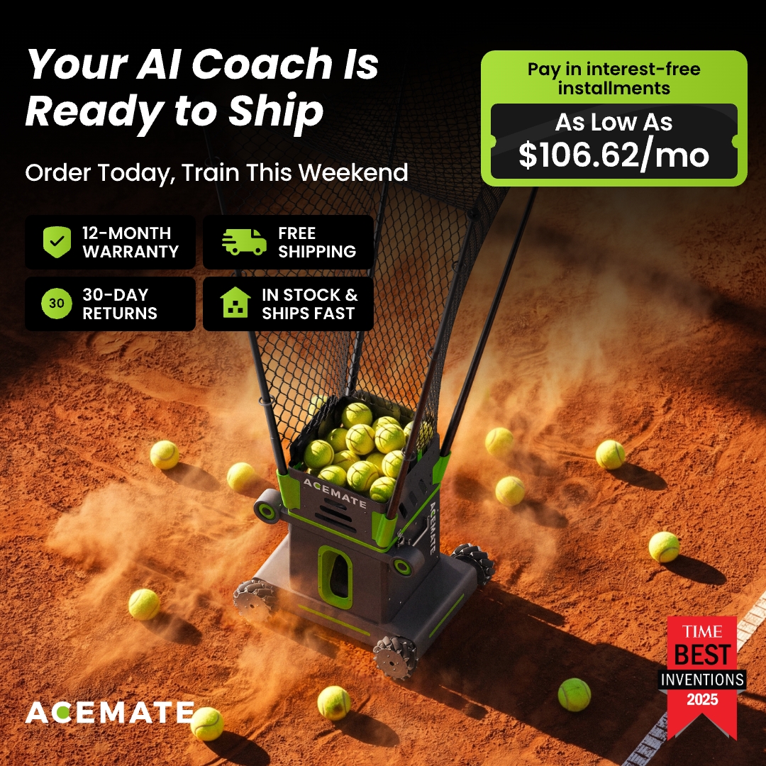 Acemate Facebook ad: More Reps. Real Progress. No Coach.