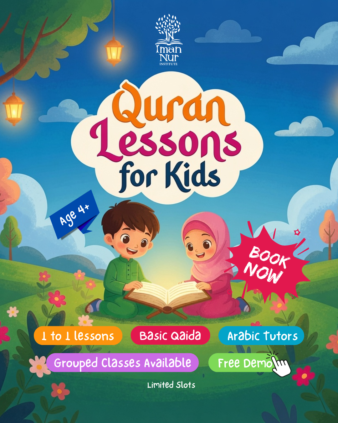 Iman Nur Facebook ad: Book a Free Demo