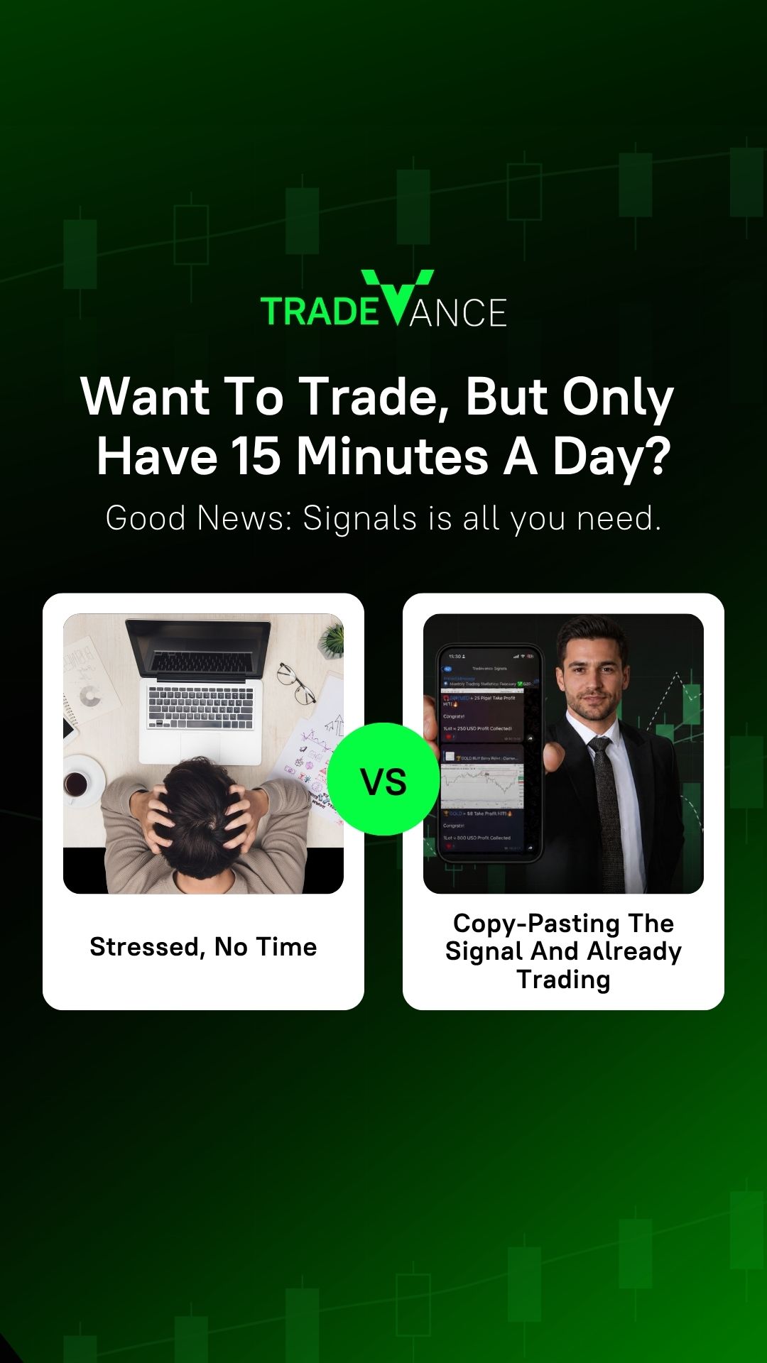 TradeVance Facebook ad