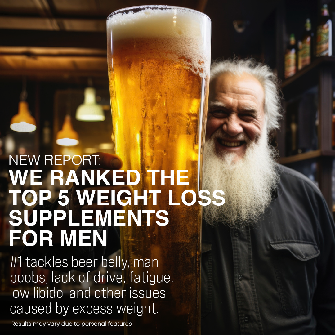 GLP One News Facebook ad: Top 5 GLP-1 Supplements for Men