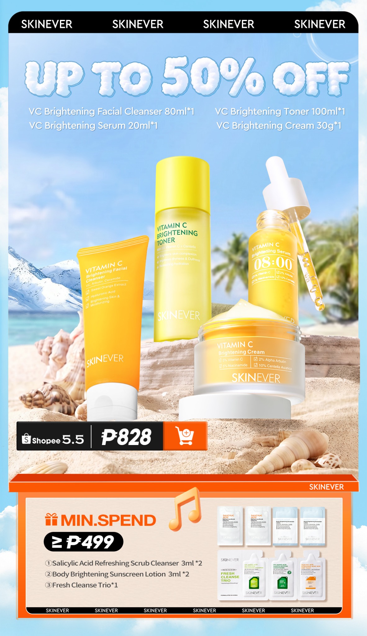 Skinever PH Facebook ad