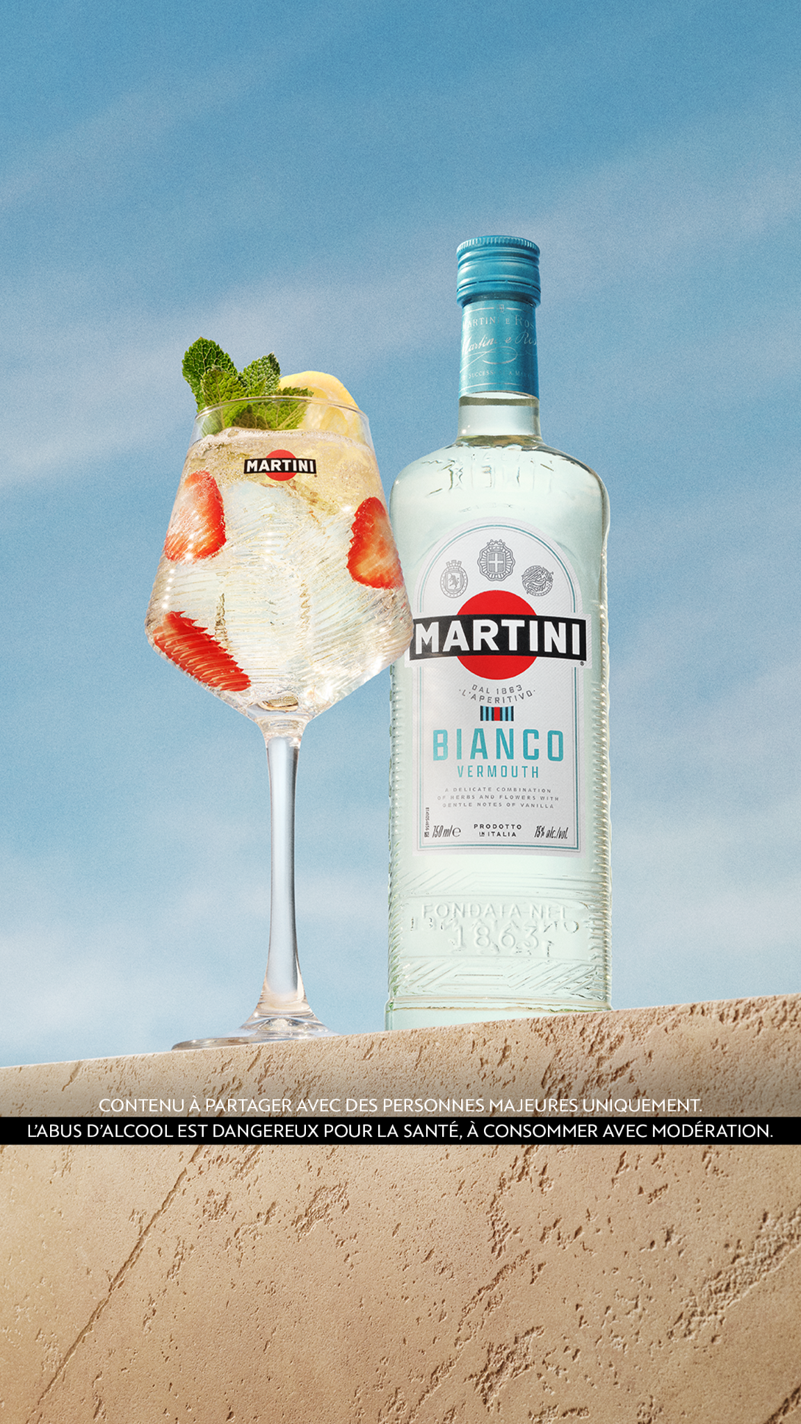 Martini Facebook ad