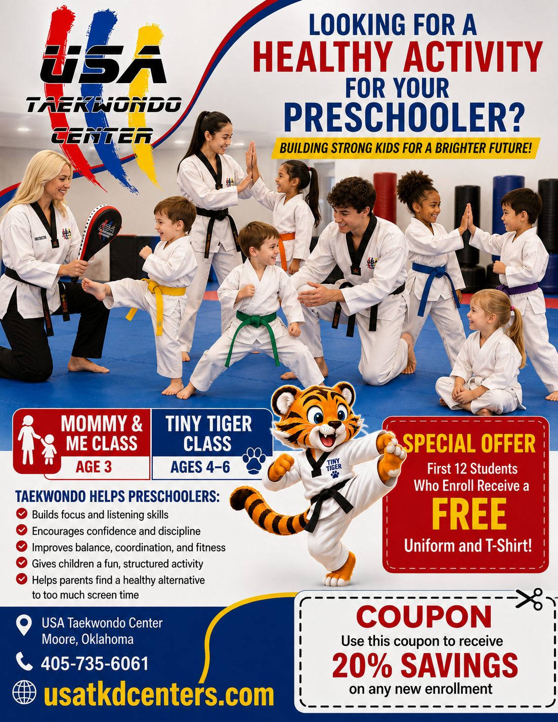 USA Taekwondo Facebook ad