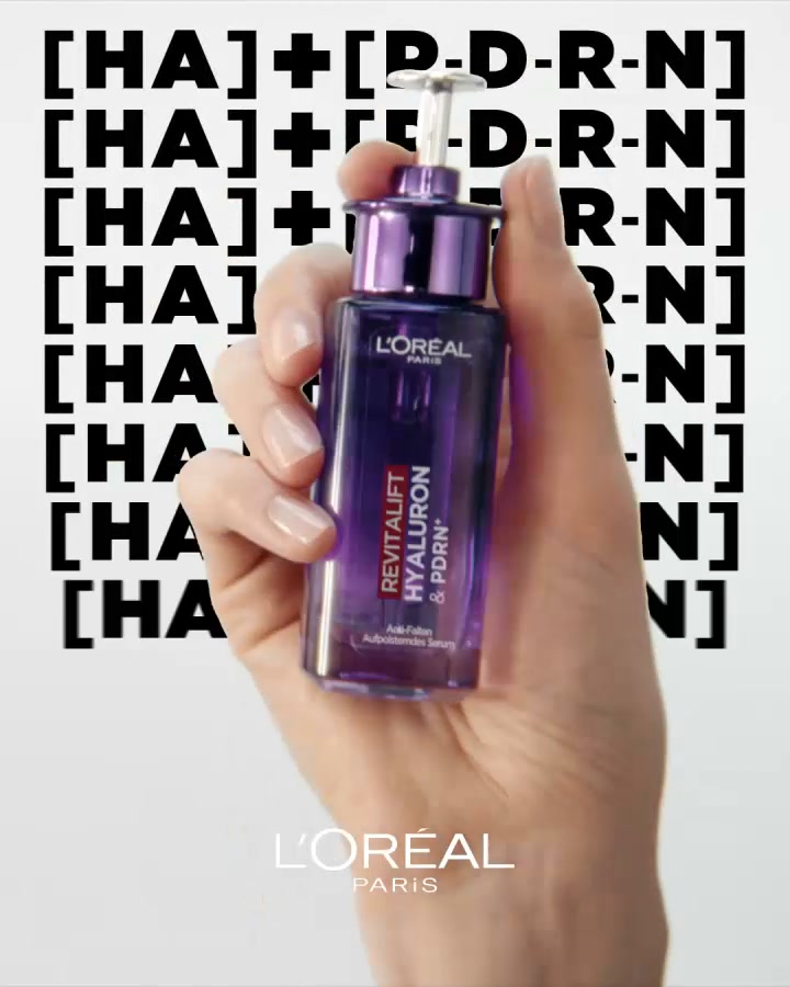 L'Oréal Paris Facebook ad: Neu: HYALURON PDRN+ Serum
