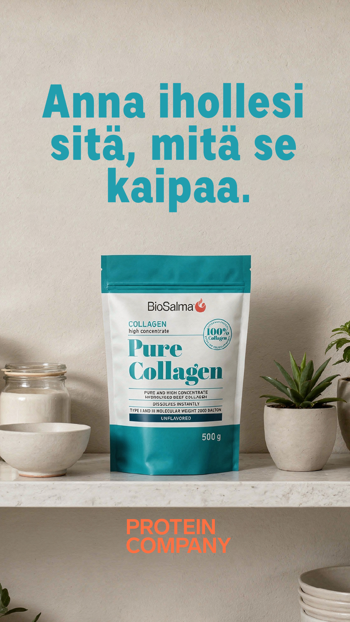 Proteincompany.fi Facebook ad