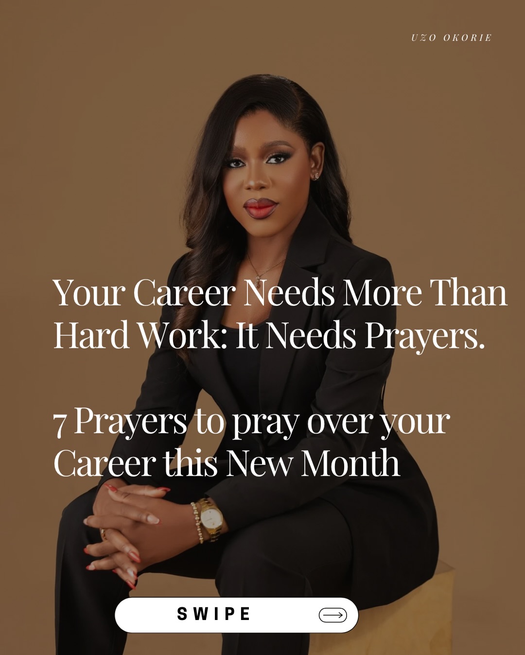 uzookorie Facebook ad: If you’re a career person,trust me when I…
