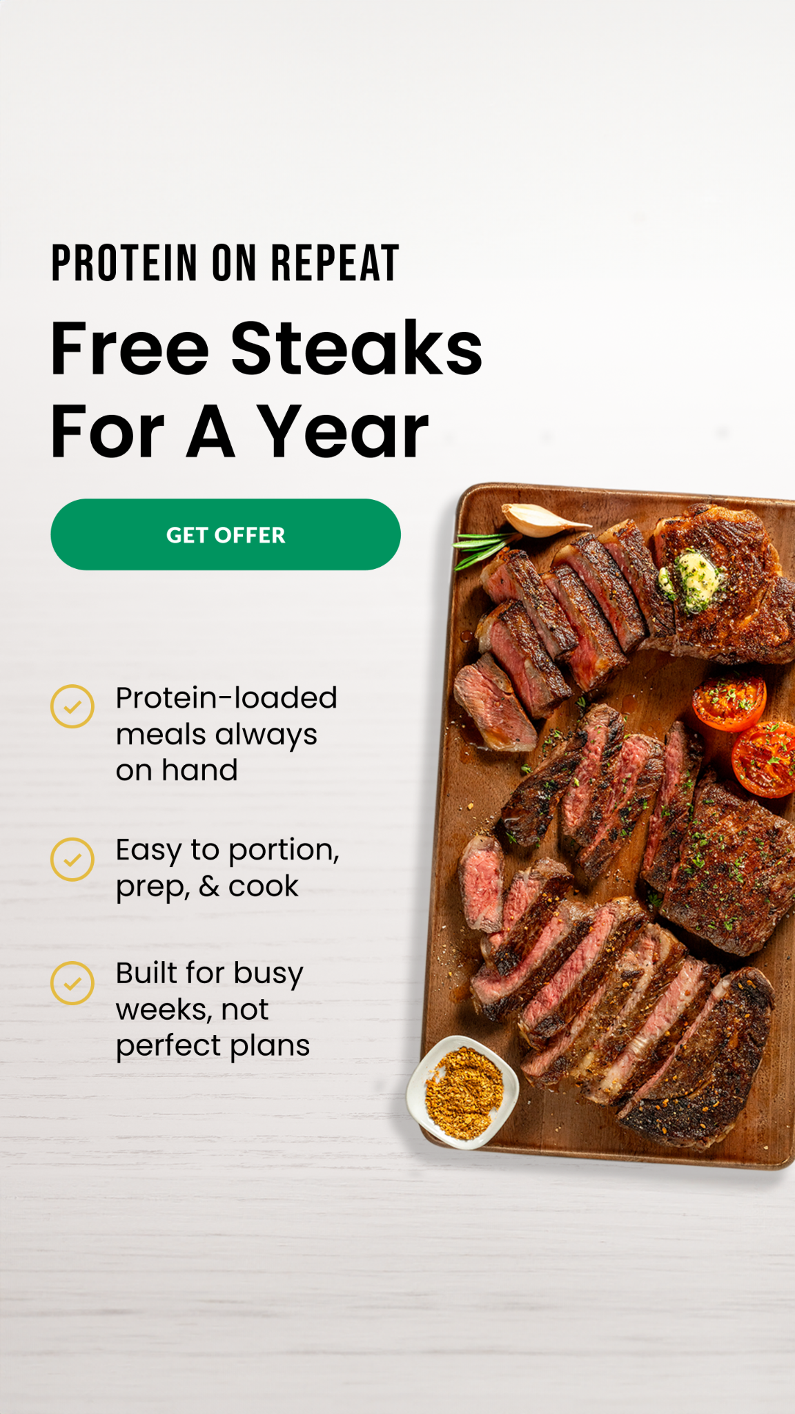 ButcherBox Facebook ad