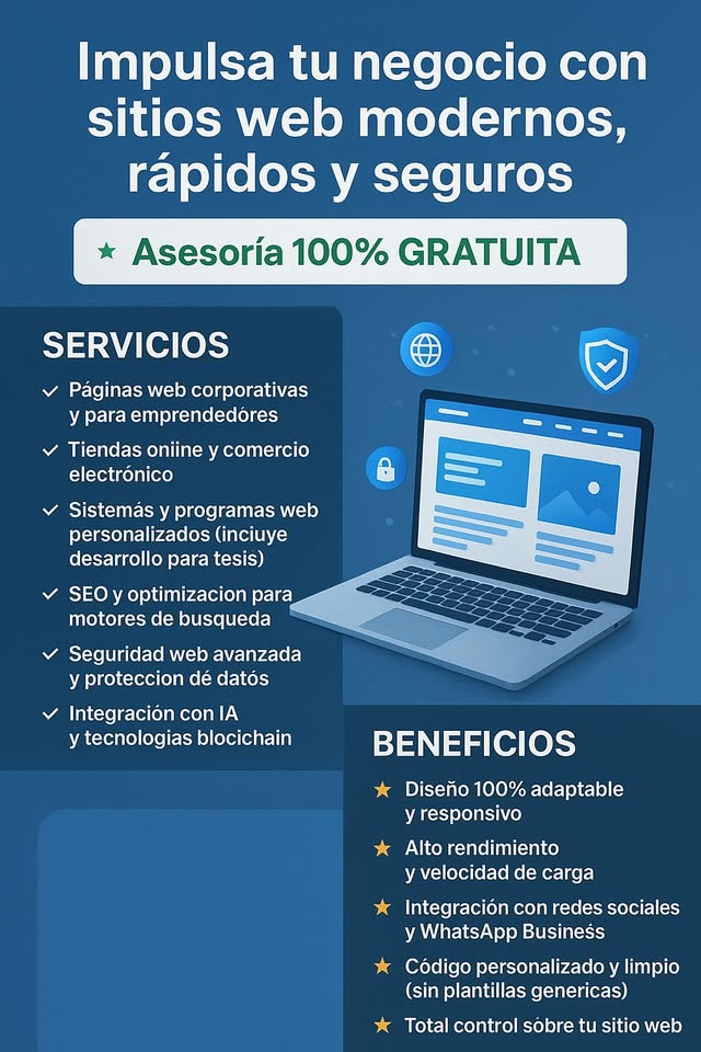 LlamaTech Diseño Web & SEO Facebook ad