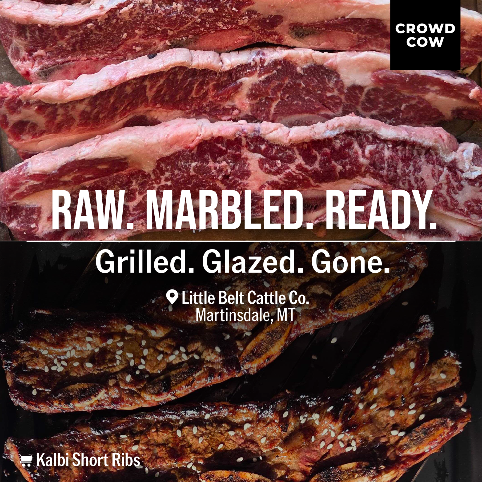 Crowd Cow Facebook ad