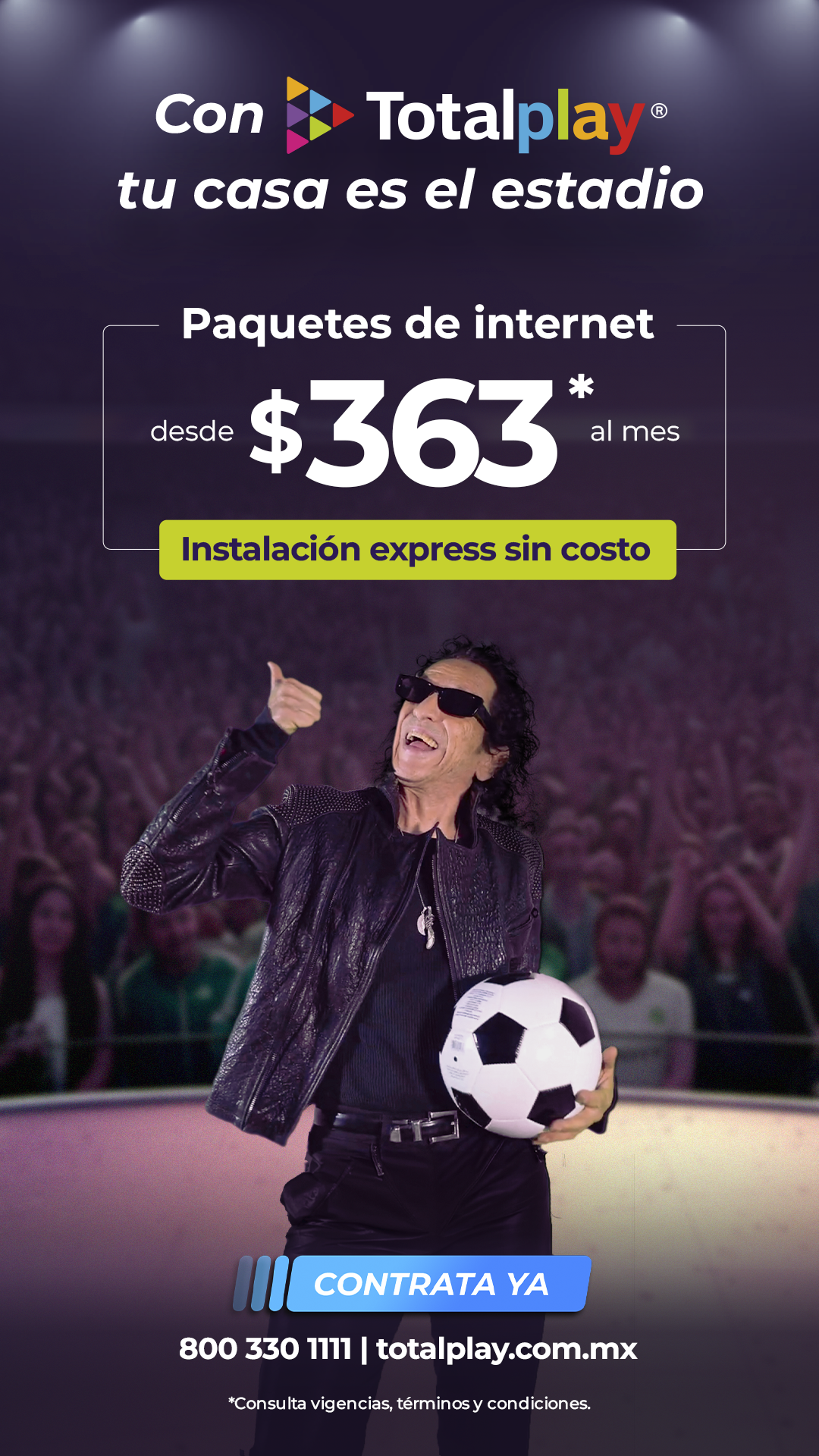 Totalplay Facebook ad